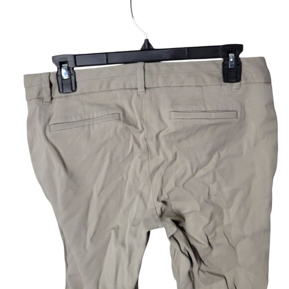 Van Heusen Womens Size 8 Tan Solid Skinny Trouser Pants - Picture 4 of 11